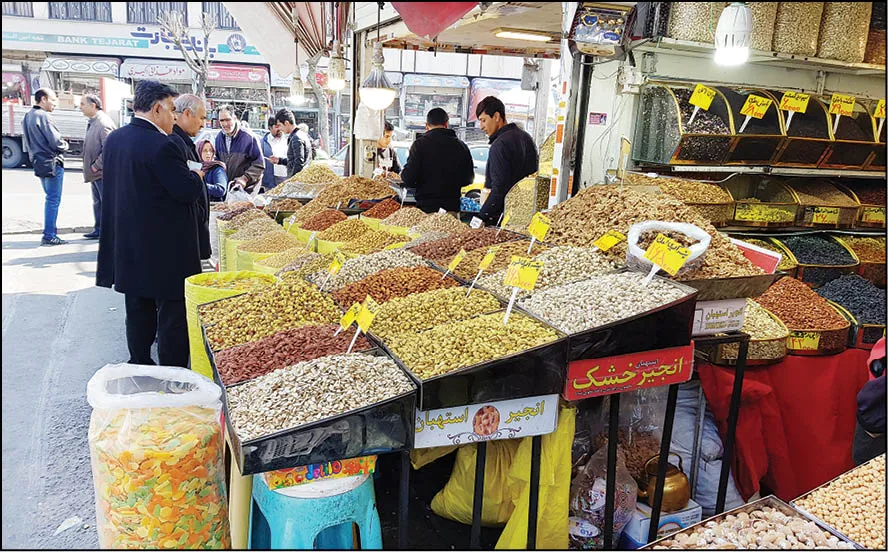 شوک گرمای تابستانی به قیمت آجیل