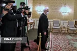 وانگ ئی وزیر امور خارجه چین، شنبه ۷ فروردین، با حسن روحانی، رییس جمهوری در مجموعه حافظیه سعدآباد دیدار و گفتگو کرد.