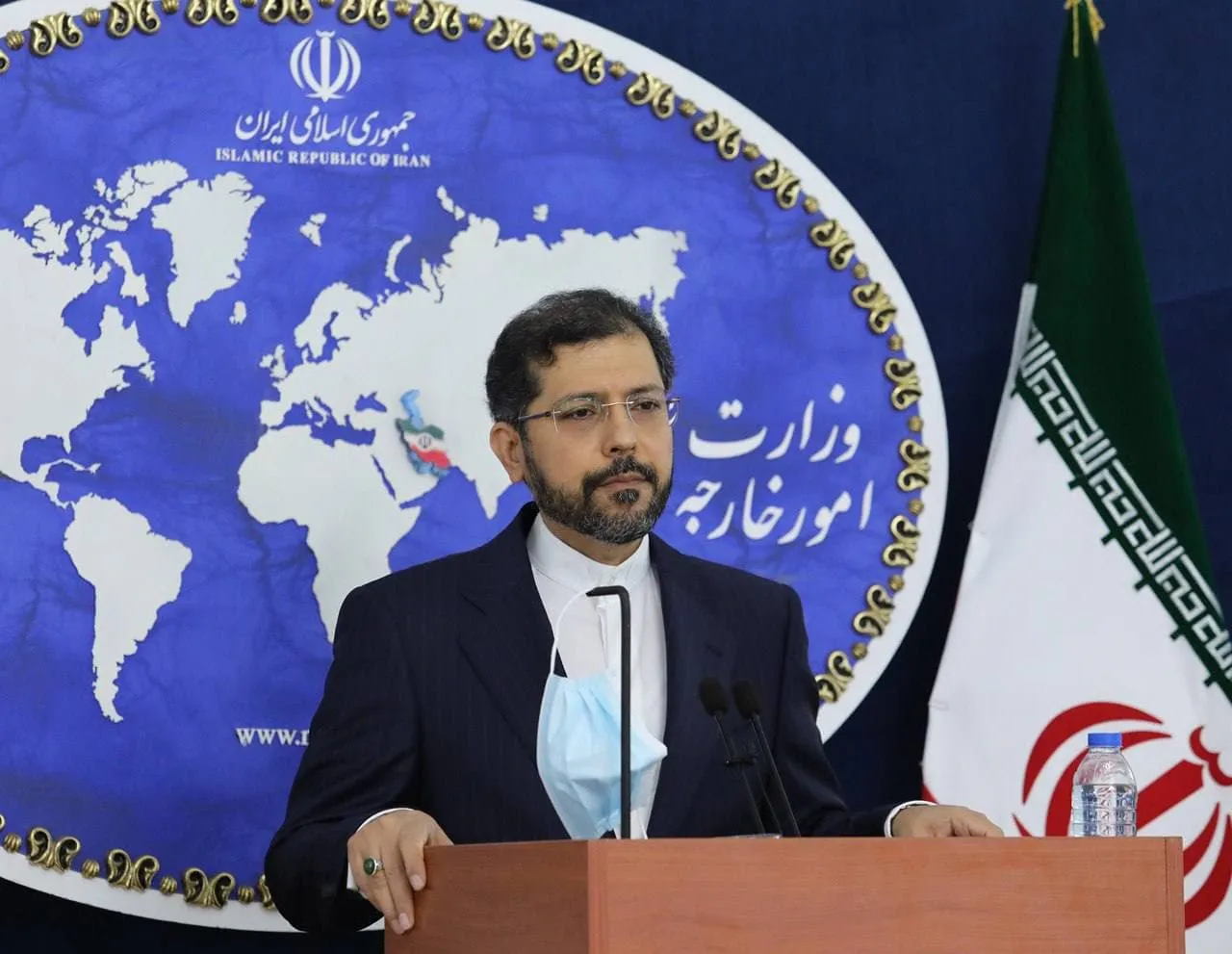 سخنگوی وزارت خارجه: توقیف کشتی کره‌ای موضوعی کاملا فنی است
