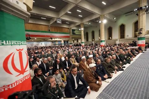 عکس/ حضور مقامات خارجی در میان مهمانان امروز رهبر انقلاب