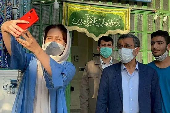 تصویری که یک ادعا درباره احمدی‌نژاد را رد می‌کند