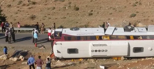 اسامی خبرنگارانی که در تصادف اتوبوس مصدوم شدند