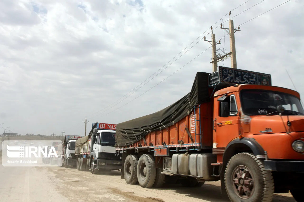 صادرات کالا از مرز شلمچه از سرگرفته شد