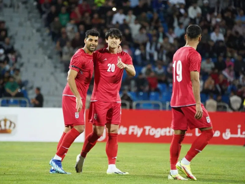 برتری ایران مقابل اردن/ رویارویی ایران با کی‌روش