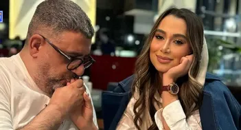فیلم / عاشقانه‌های رضا رشیدپور و دخترش پس از ماه‌ها دوری