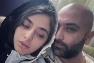 پست عاشقانه مهدی کوشکی برای ریحانه پارسا !  +عکس