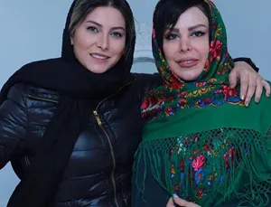 چهره زیر و رو شده فلور نظری در کنار فریبا نادری +عکس