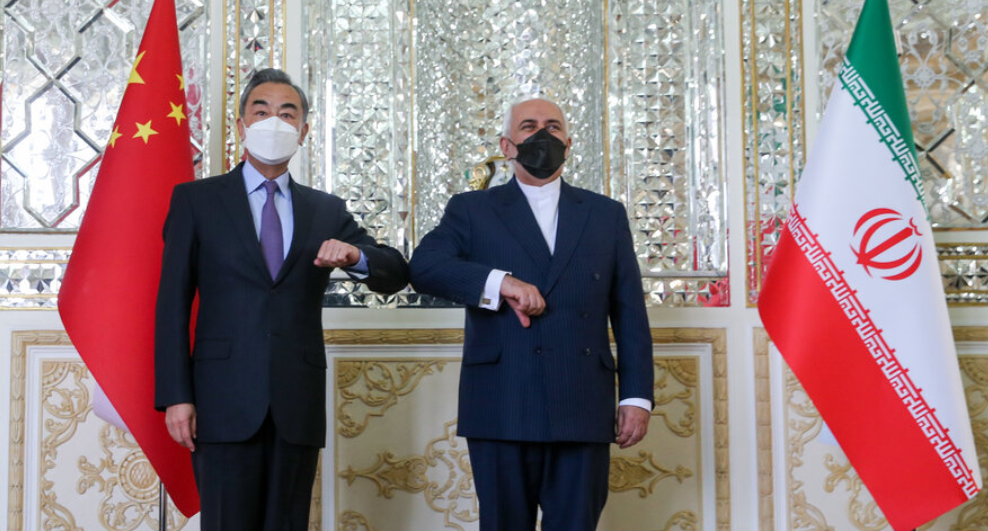دیدار وانگ ئی وزیر خارجه چین با محمدجواد ظریف