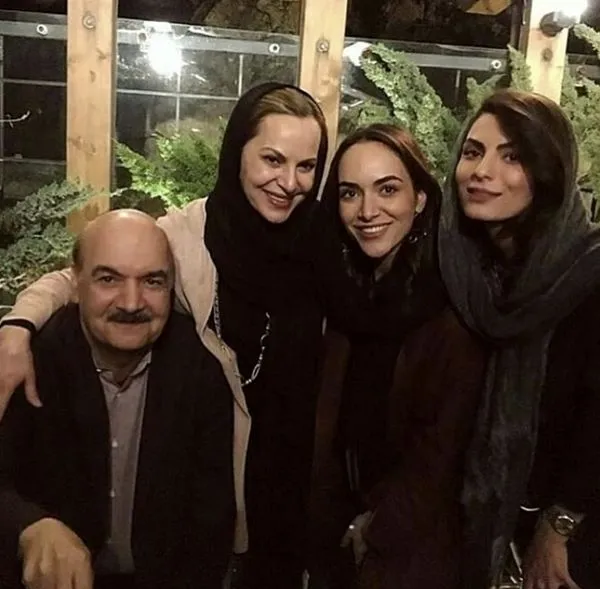 عکس/خانواده شاد ایرج طهماسب