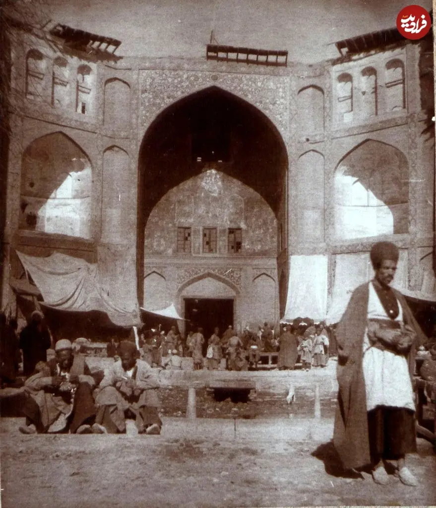 بازار قیصریه اصفهان در زمان مظفرالدین شاه
