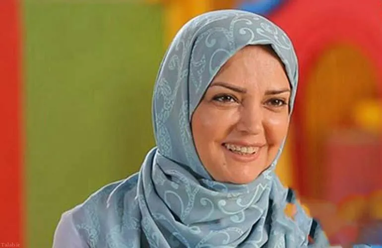 اعتراض خانم مجری به قطعی برق + عکس