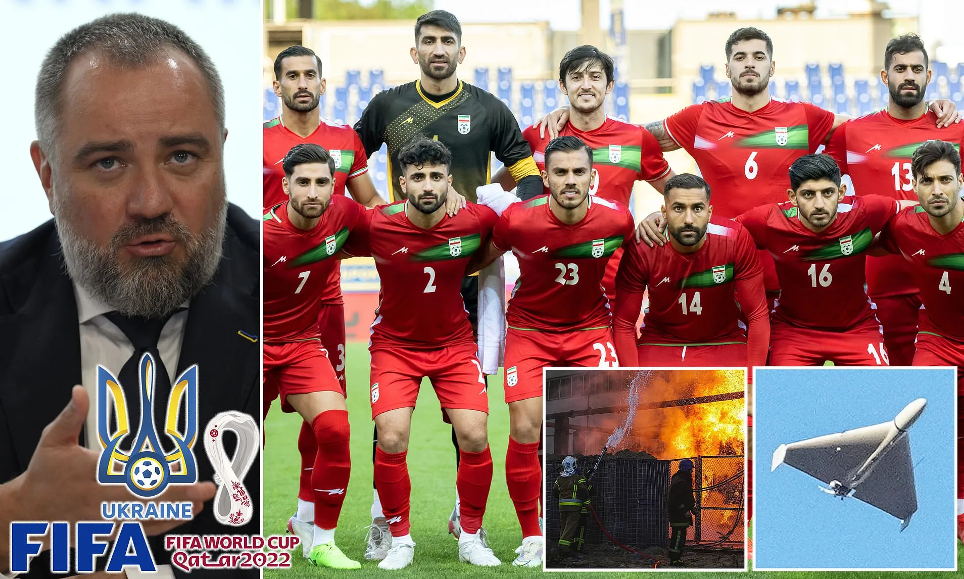 اقدام جنجالی اوکراین برای حذف ایران از جام‌جهانی!