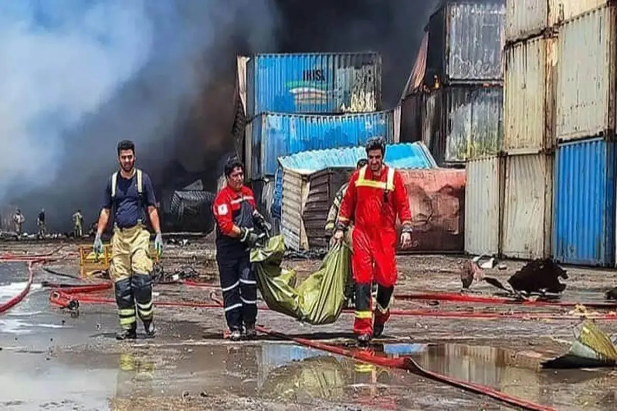 شناسایی یک پیکر دیگر از جانباختگان حادثه بندر رجایی