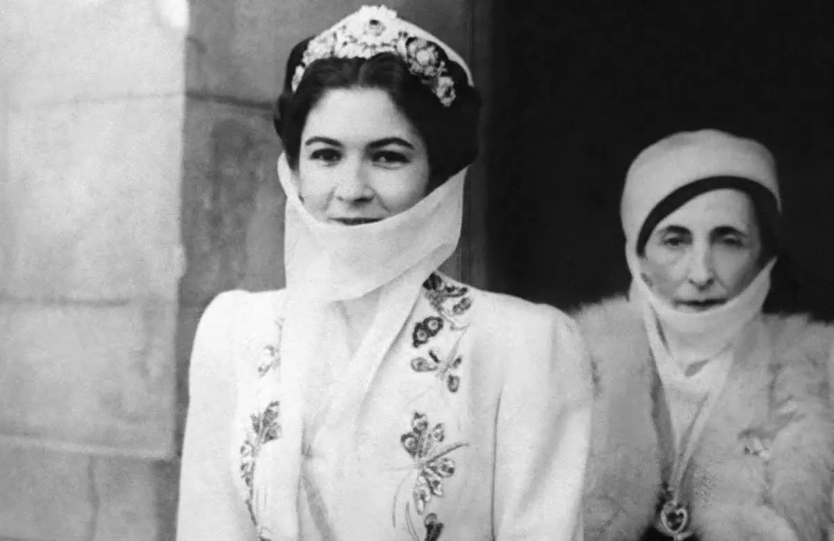  ملکه فریده و ملک فاروق 