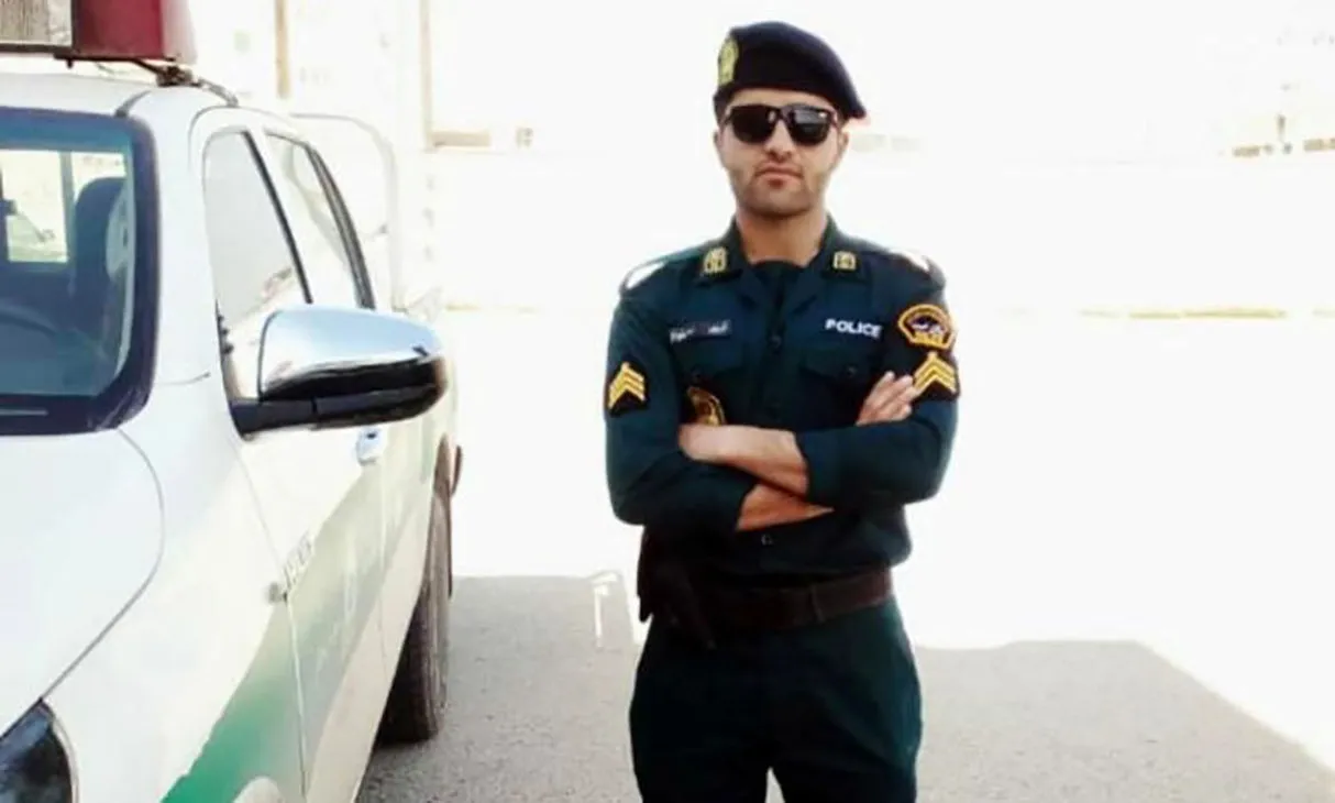 عکس مامور پلیس آبادان که شهادتش در درگیری با اشرار تکذیب شد