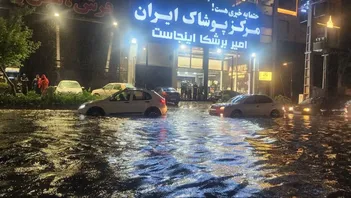 فیلم/رشت در باران غرق شد!