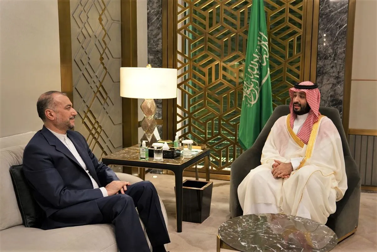 توئیت امیرعبداللهیان پس از دیدار با بن سلمان