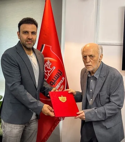 محسن خلیلی سرپرست جدید پرسپولیس شد + عکس