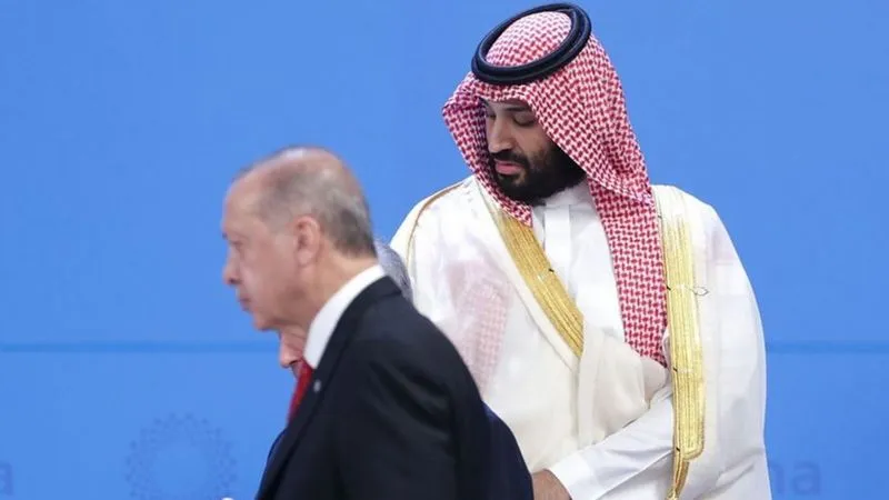 اعلان جنگ بن سلمان به اردوغان