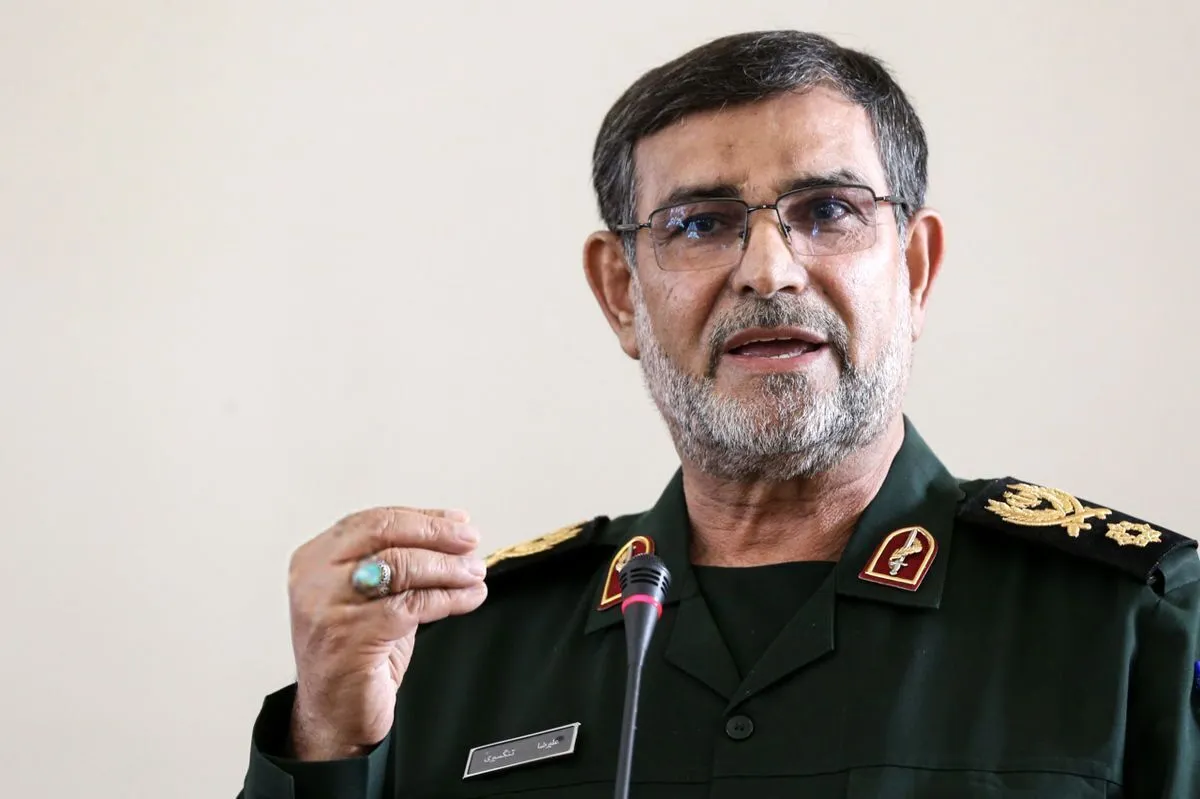 سردار تنگسیری: هیچگاه درباره موشک‌های خود مذاکره نخواهیم کرد