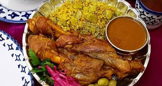 باقالی پلو با ماهیچه رستورانی + دستور پخت دقیق