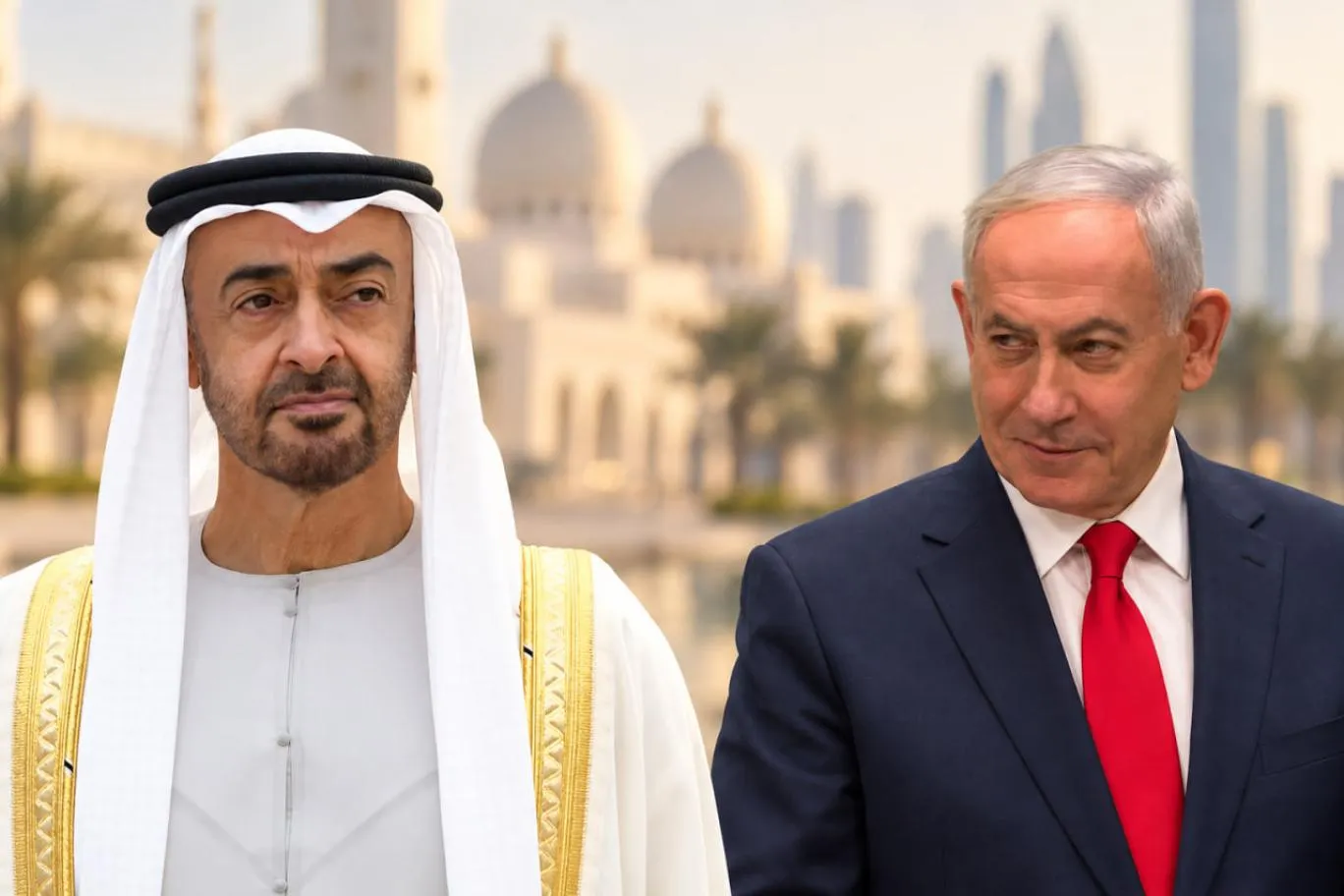 نتانیاهو و رئیس امارات