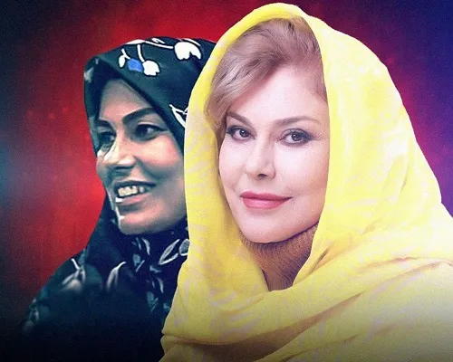 مهرانه مهین ترابی و خواهر و خواهرزاده اش + عکس