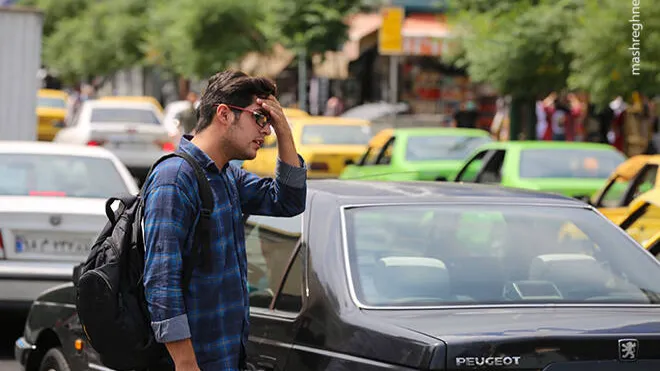 گرما در تهران گرما در تهران