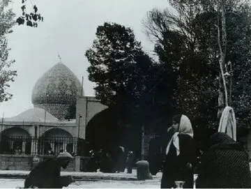 عکس/ مزار برادر مبارز معروف گیلان در تجریش تهران