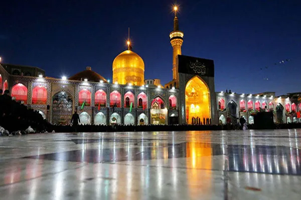 در‌های حرم رضوی بسته شد