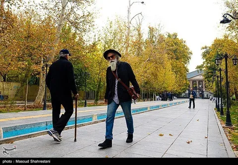 پاییز رنگارنگ تهران