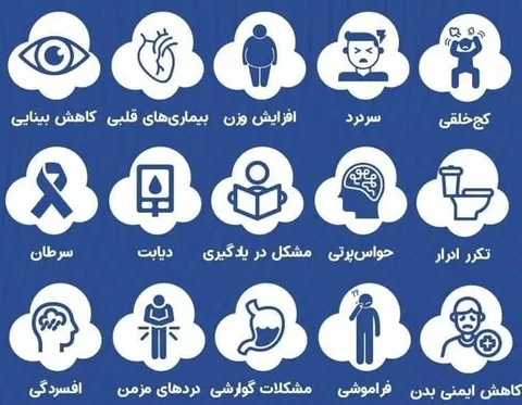 در صورت نداشتن خواب کافی کدام بیماری‌ها سراغتان خواهد آمد؟ / اینفوگرافی