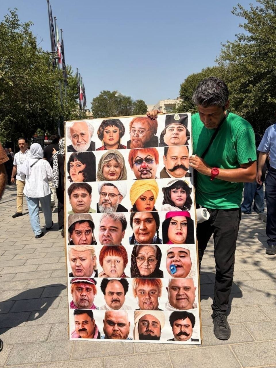 تصویری خاص از نقش‌های اکبر عبدی