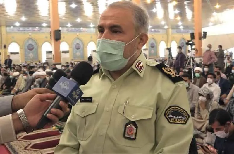 فرمانده انتظامی خوزستان: با قاطعیت با مخلان نظم و امنیت برخورد می‌کنیم