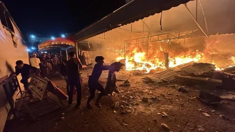 اسرائیل به چادر‌های آوارگان فلسطینی هم رحم نکرد!