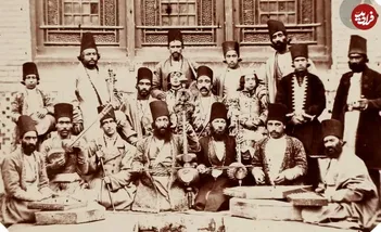 عکس/ گروه موسیقی در ایران دوران قاجار