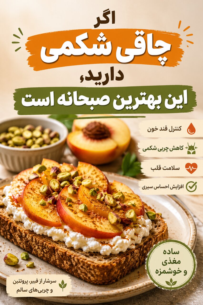بهترین صبحانه برای کنترل چاقی شکمی
