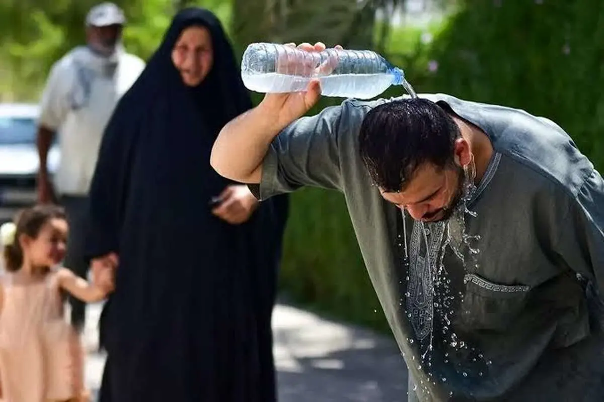 گرمای هوای تهران گرمای هوای تهران