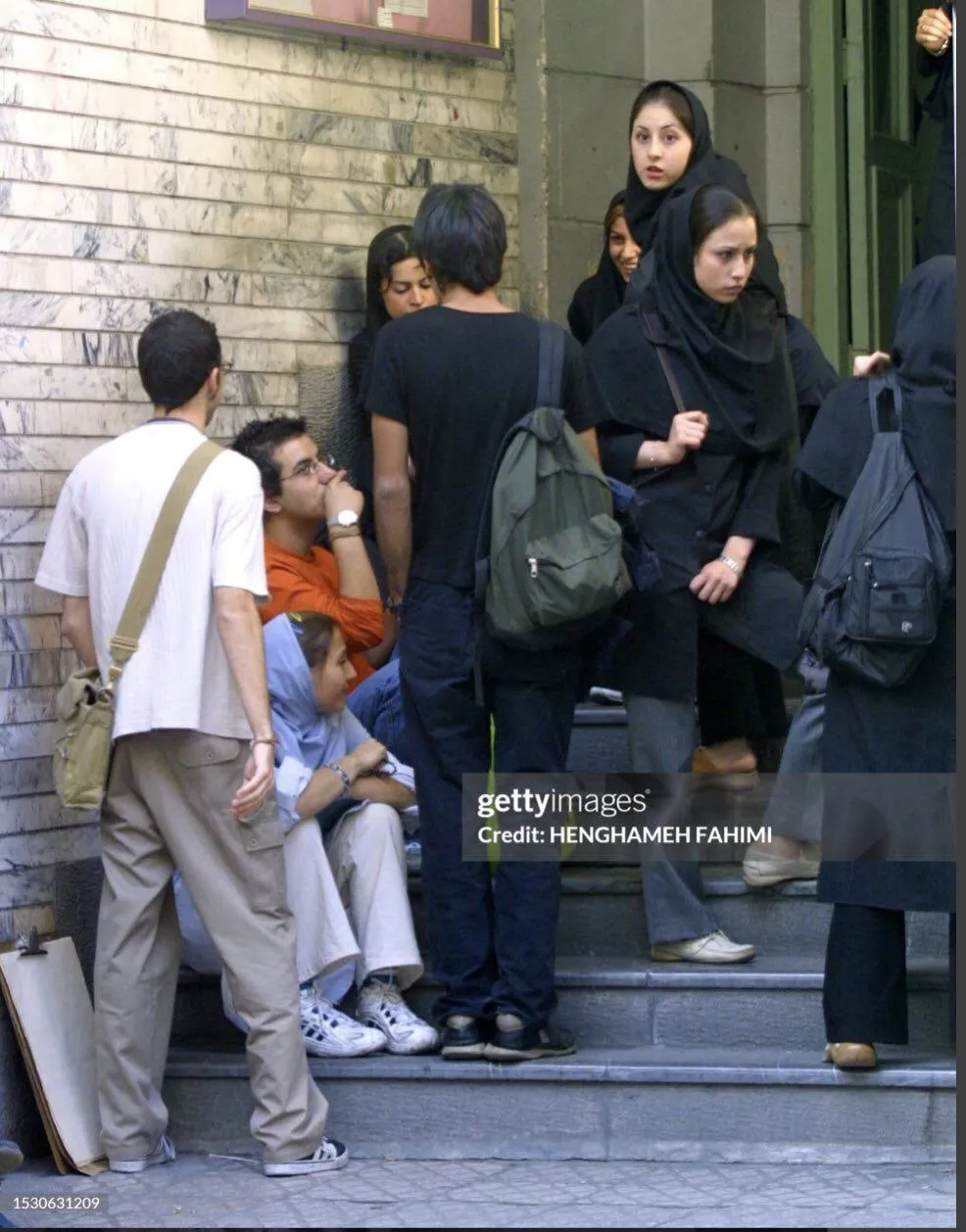 عکس/تیپ جالب چند دانشجوی دختر و پسر در دهه ۸۰