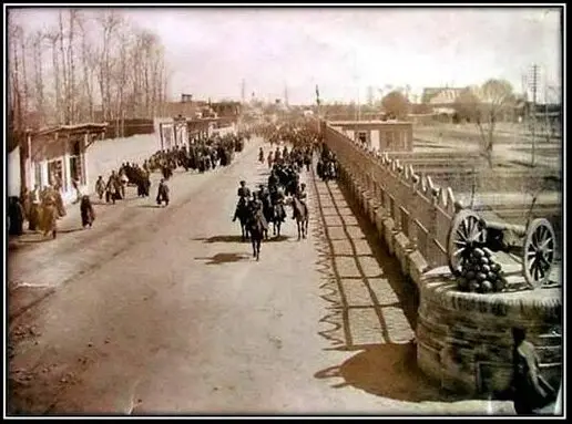تصویری دیده‌نشده از بلوار میرداماد در دوران قاجار