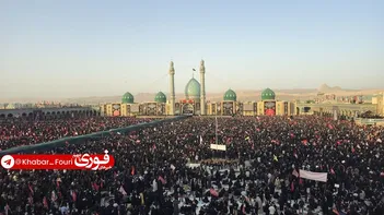 فیلم/تصاویر هوایی از شکوه و عظمت حضور مردم در تشییع پیکر رهبر شهید انقلاب در قم