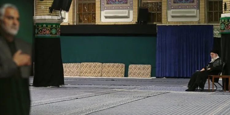 مراسم عزاداری شب شهادت حضرت‌ امام‌ سجاد(ع) با حضور رهبر انقلاب برگزار شد