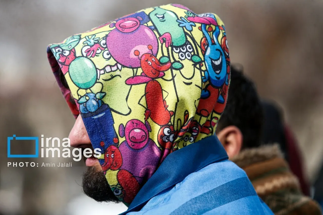 عکس جالب از یک متهم در پلیس آگاهی تهران