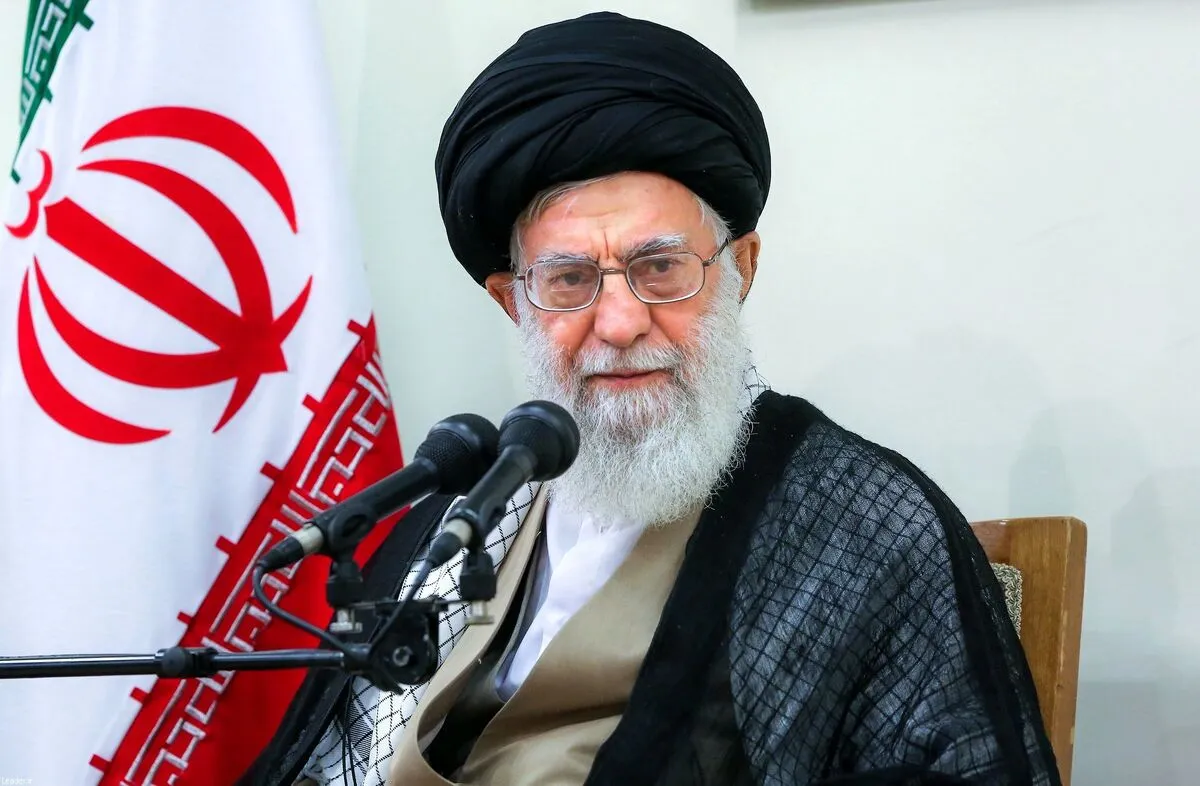 گفت‌وگوی تلفنی رهبر انقلاب با جمیله علم الهدی پس از حادثه سقوط بالگرد ابراهیم رئیسی