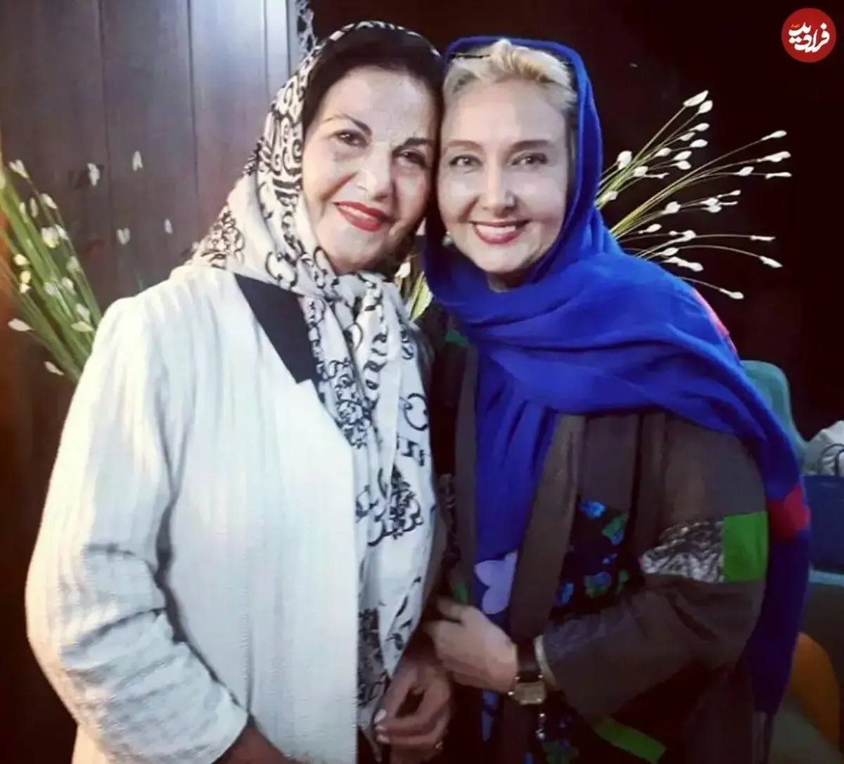 عکس / دیدار دو ستاره درخشان آسمان بازیگری