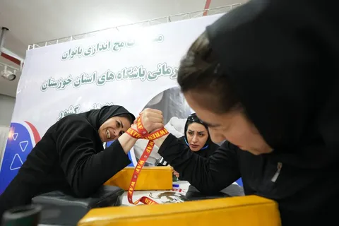 مسابقات مچ اندازی زنان خوزستان