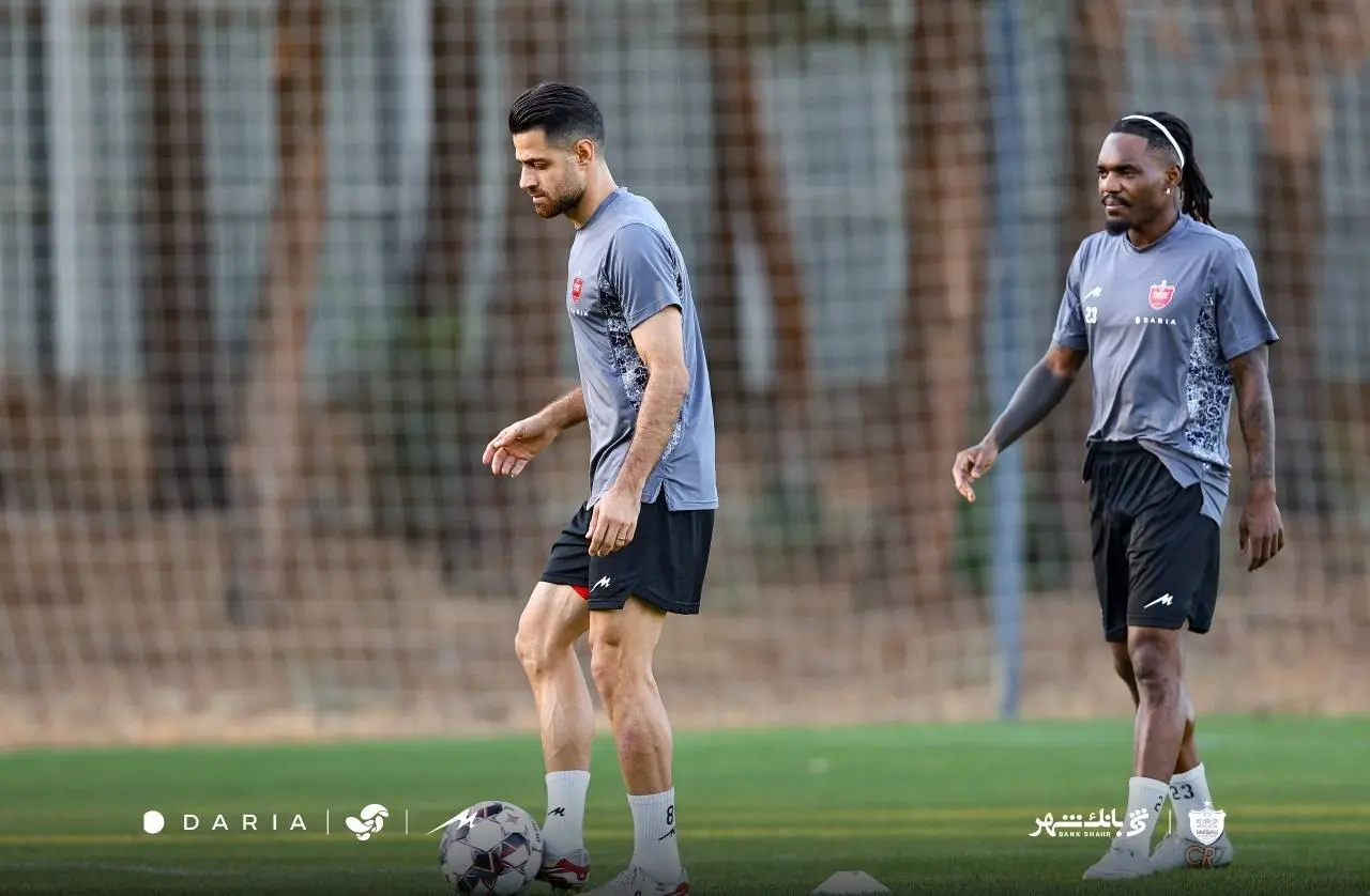 تمرینات تیم پرسپولیس