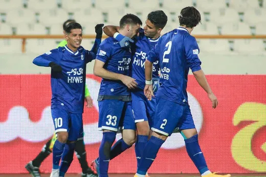 صعود استقلال به رده دوم جدول لیگ برتر +عکس