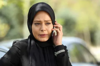 قاب عاشقانه سانیا سالاری و همسرش در اکران فیلم «سقف»