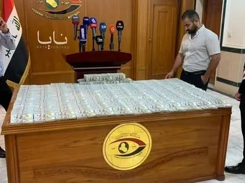تصاویری حیرت انگیز از اموال مخفی در منزل نمایندگان عراق